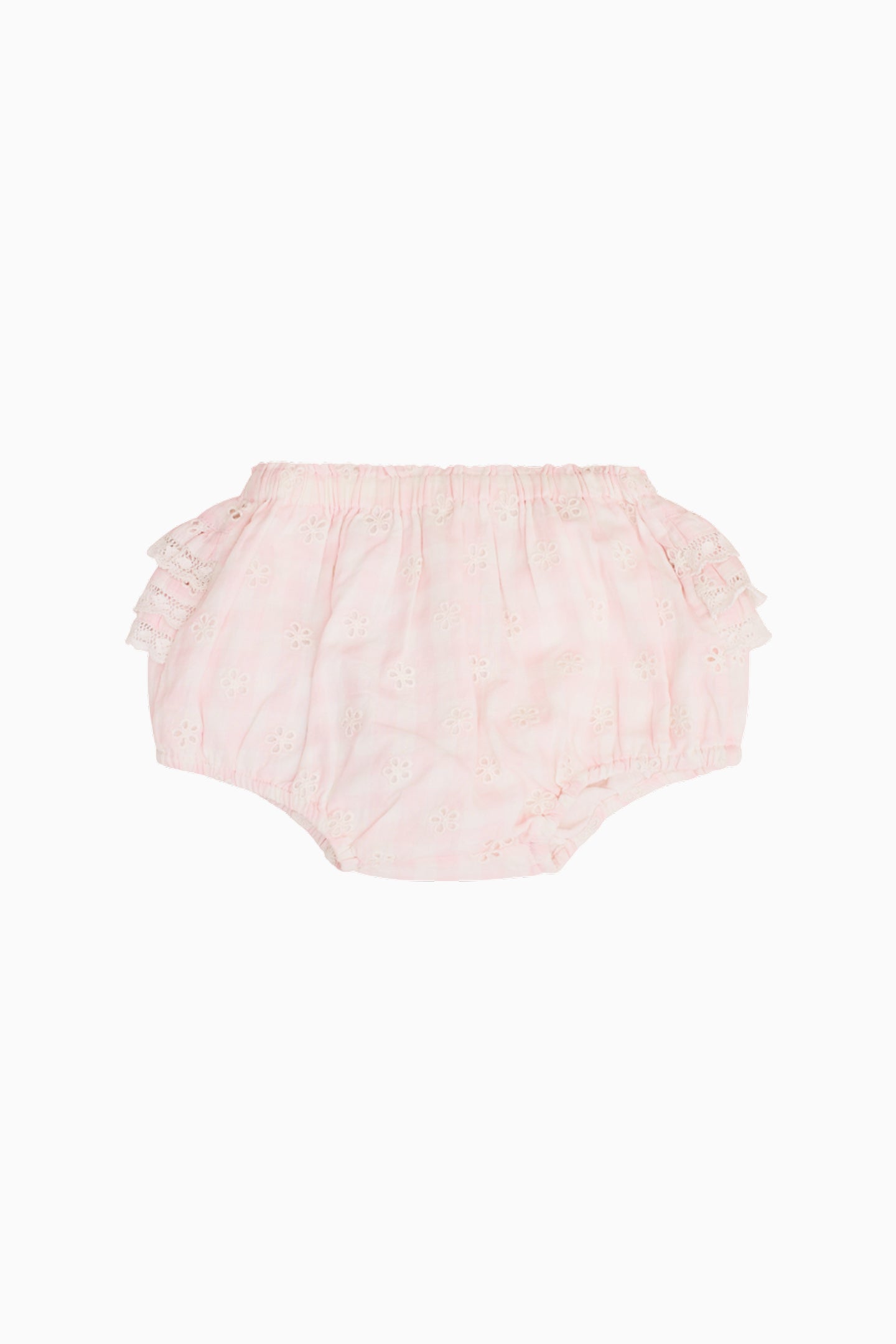 Baby Nalina Gingham Eyelet Bloomer