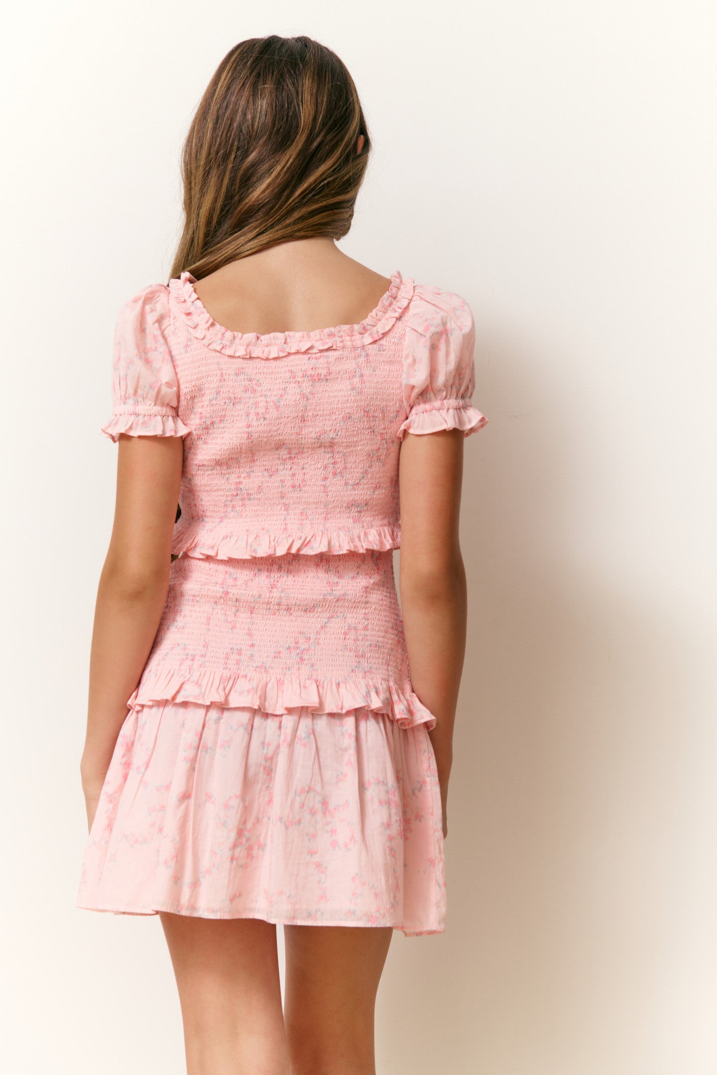 Girls Banson Luna Rosa Fleur Dress