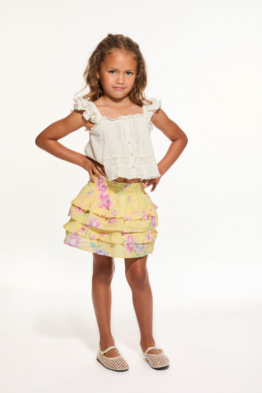 Girls Billie Upcycled Cotton Skirt