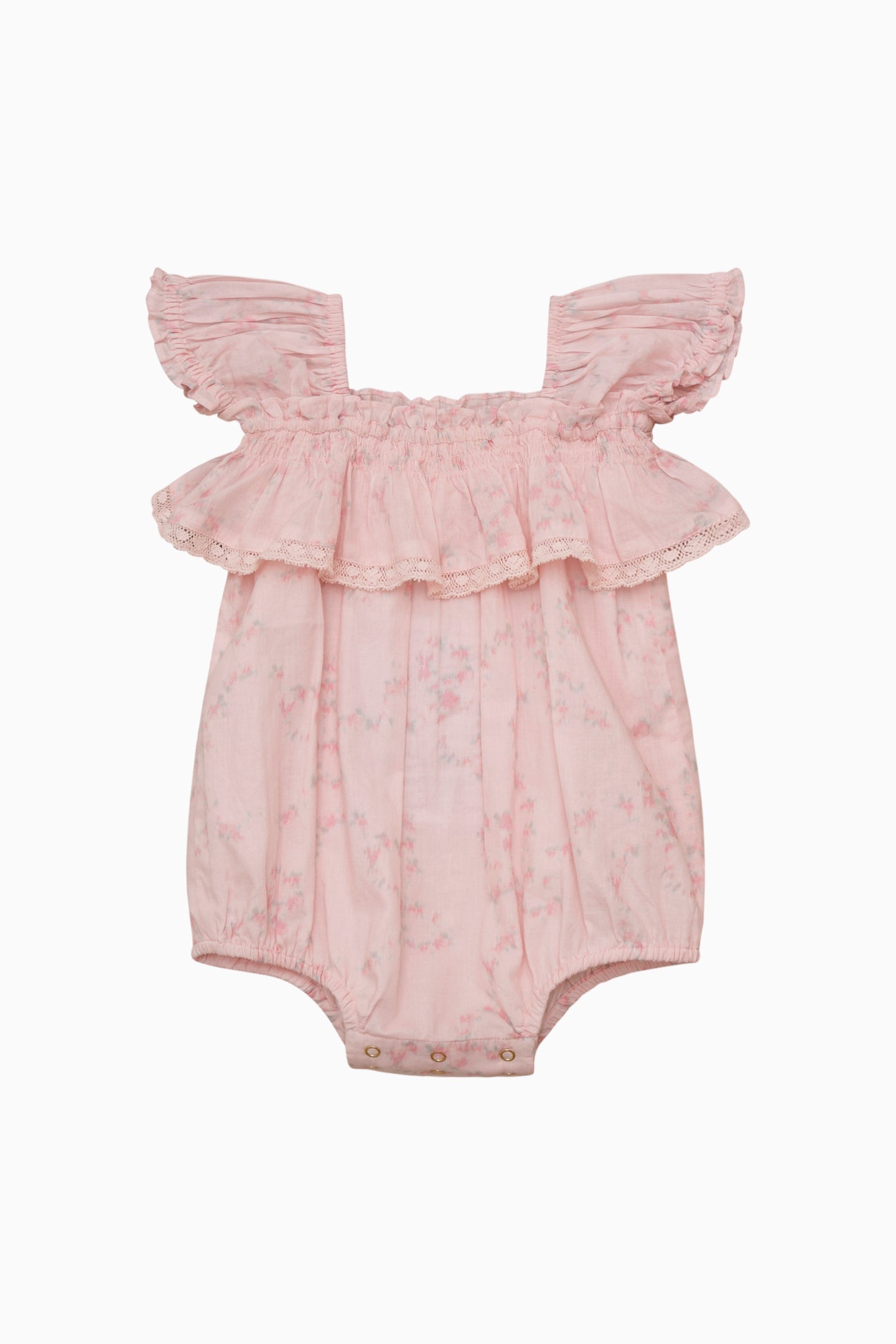 Baby Carlita Luna Rosa Fleur Pinafore