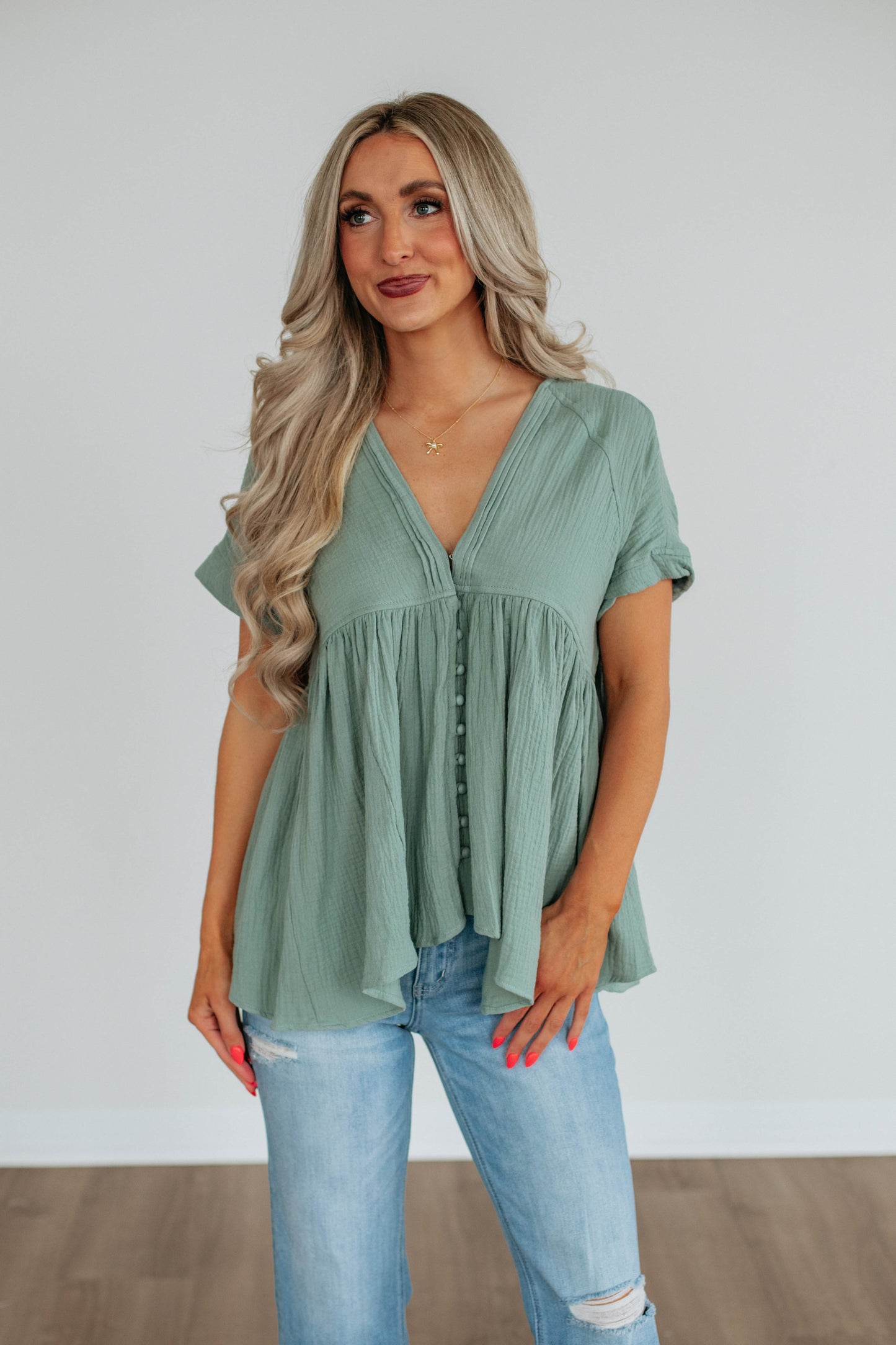 Abilene Babydoll Top