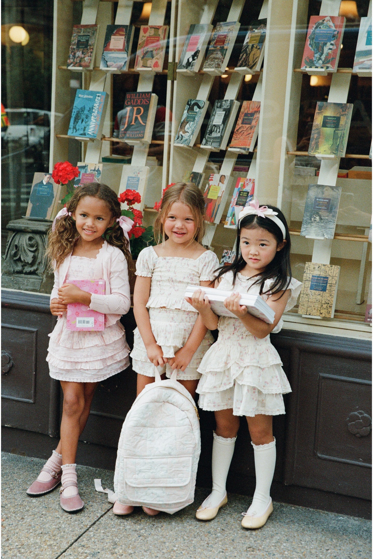 Girls Decker Luna Rosa Fleur Dress