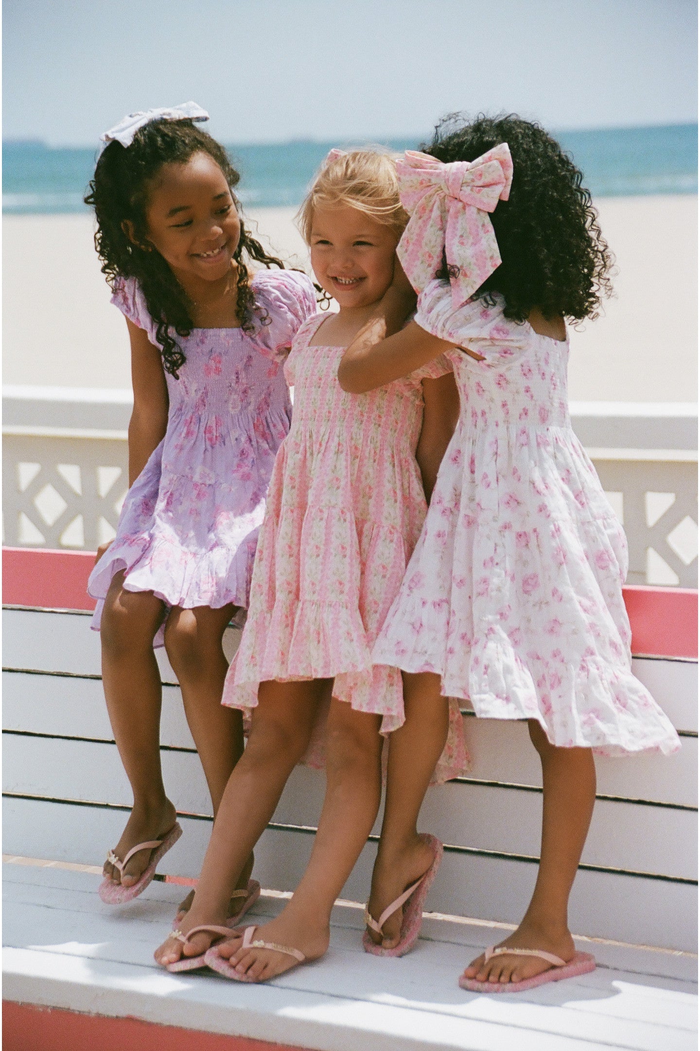 LoveShackFancy x havaianas Girls Strawberry Macaroon Flip Flops