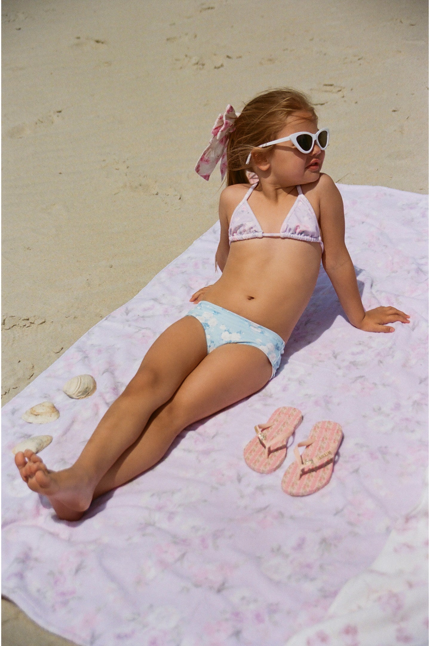 LoveShackFancy x havaianas Girls Strawberry Macaroon Flip Flops